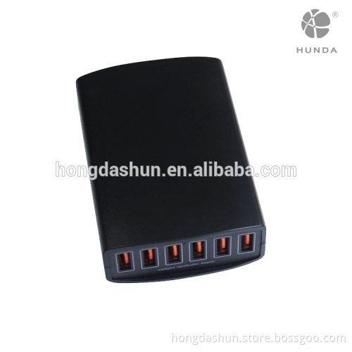Good high quality 6 port USB car Charger wireless mobile DC power 50W